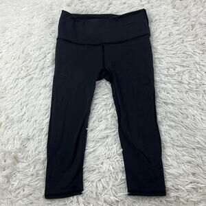Lululemon Reveal Crop (15") Black